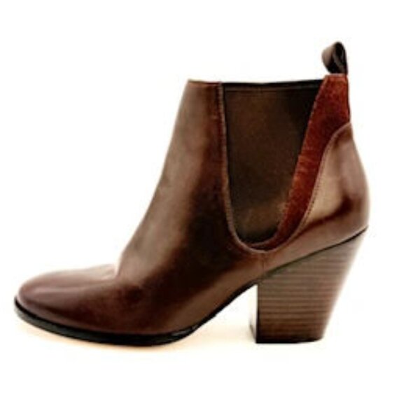 Cole Haan Grand.OS Leather Chelsea Ankle Boots Brown Women’s Size 10B - Picture 6 of 11